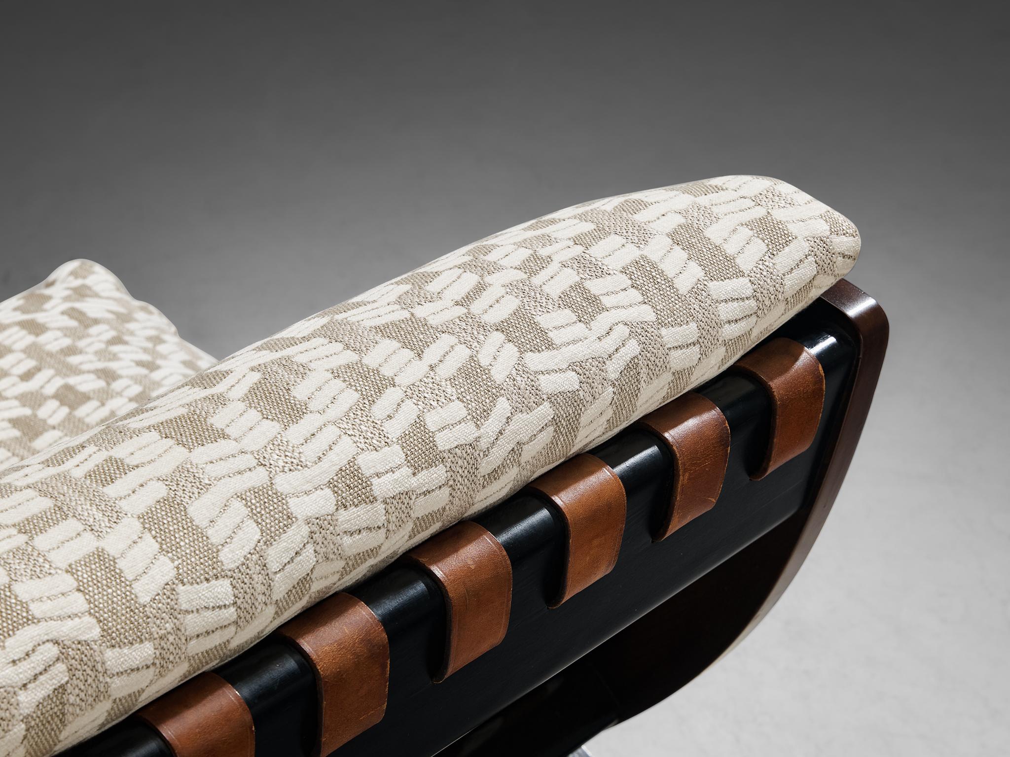 Marco Comolli 'CP1' Loungesessel aus Mahagoni im Angebot 1