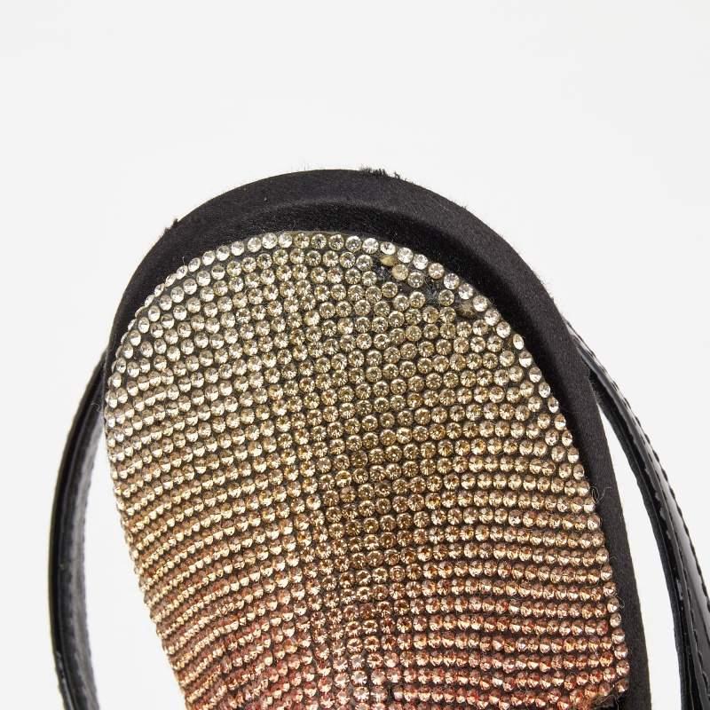 Marco de vincenzo Sandali Slingback impreziositi da brevetto nero taglia 40 3