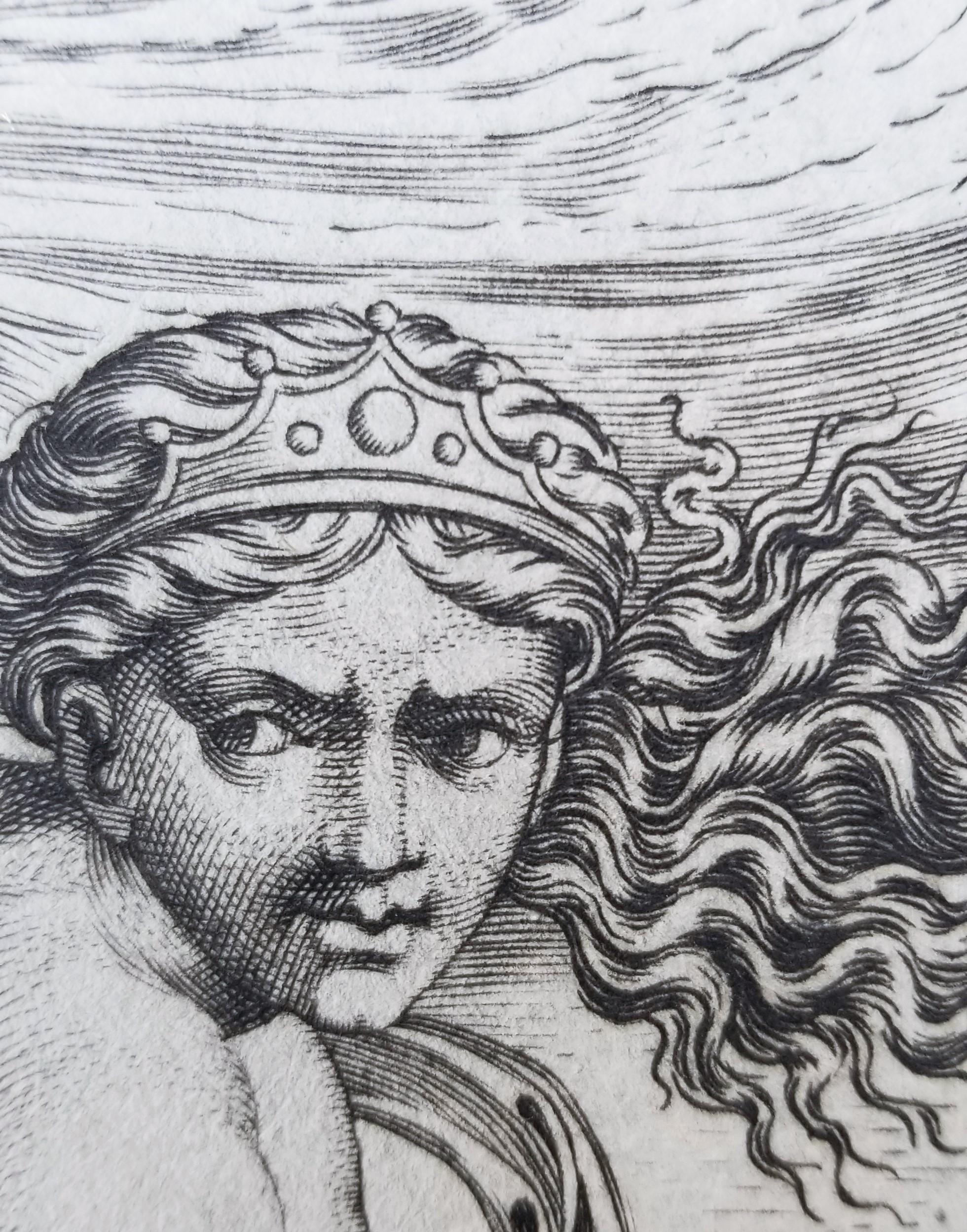 Venere e Amore sui Delfini (Vénus et Cupidon sur des dauphins) /// Maîtres anciens Raphael en vente 8