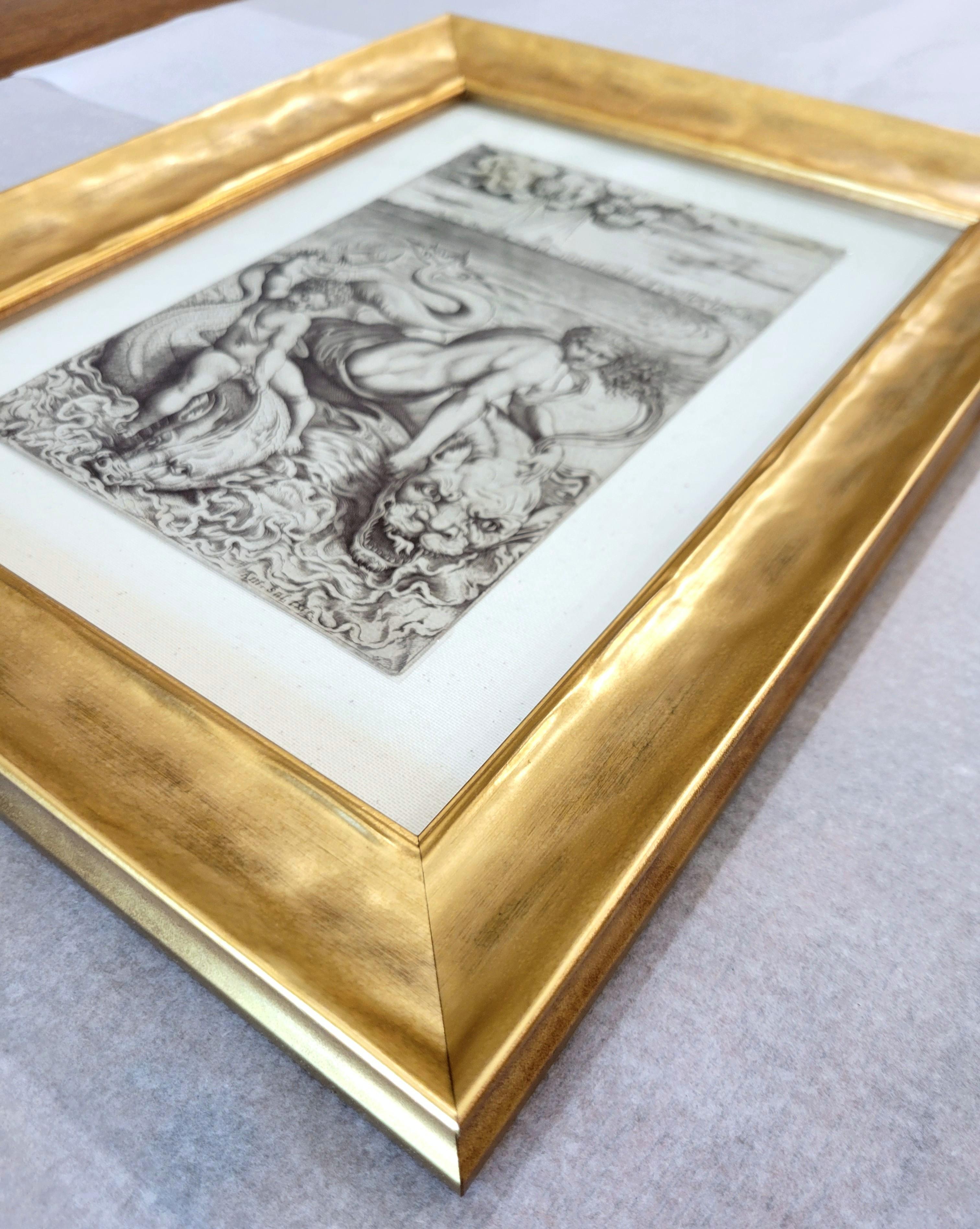 Venere e Amore sui Delfini (Venus y Cupido sobre los delfines) /// Maestros antiguos Rafael en venta 13