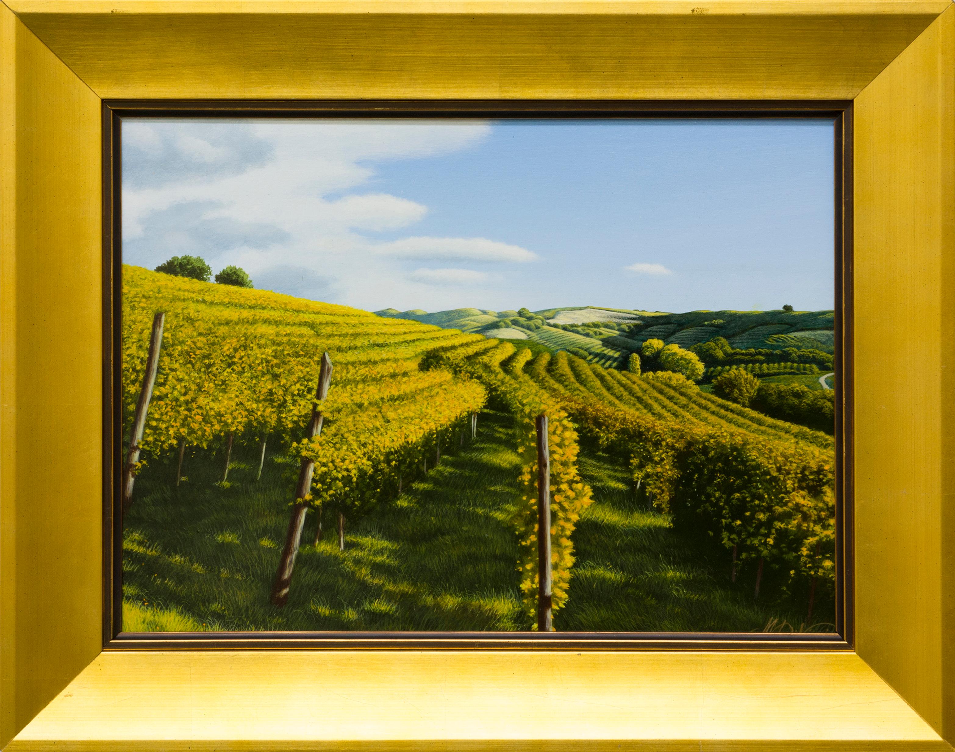 Marco Di Nieri Landscape Painting - Vieneti in Langue (Piemonte) II