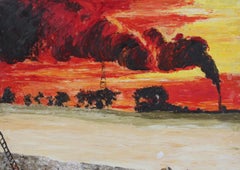 Marco Evaristti Acrylic on Canvas: Contemporary 21st Century Art