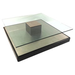 Marco Fantoni for Tecno Italy, Model T147 Coffee Table, Designed, 1970