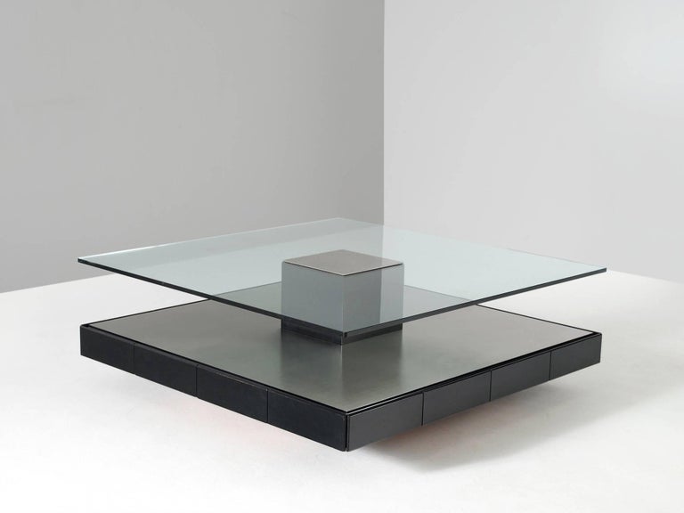 Marco Fantoni Large Coffee Table for Tecno For Sale at 1stDibs