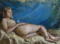 Abbandono, peinture à l'huile de Marco Fariello - 2024