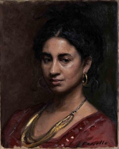 Pasqualina - Dipinto a olio di Marco Fariello - 2023