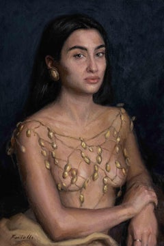 Sogni d'Oro - Pintura al óleo de Marco Fariello - 2023