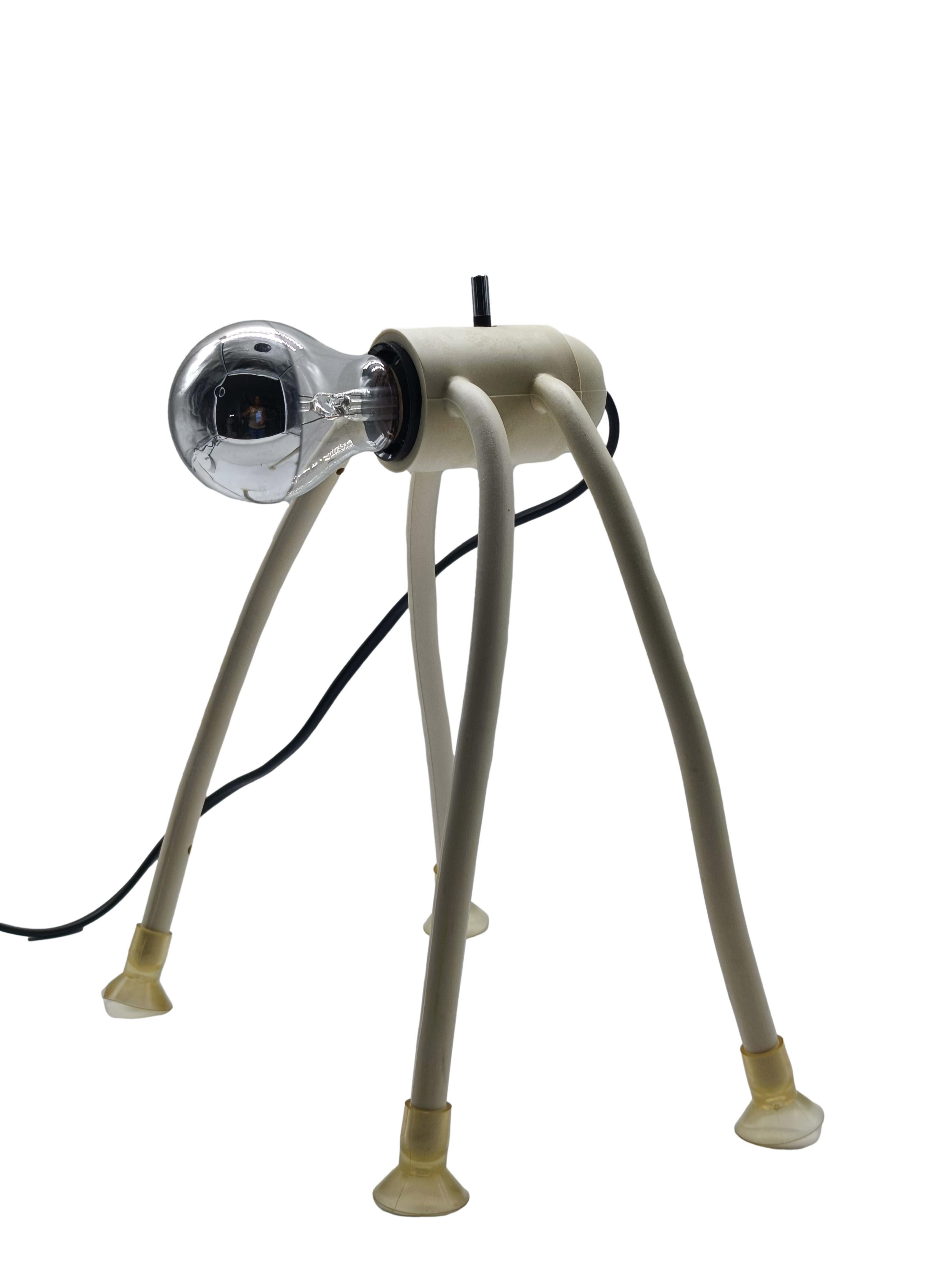Ère spatiale Marco Ferrei et Carlo Bellini pour Luxo Lampe 'Eddy', Italie, années 1980 en vente