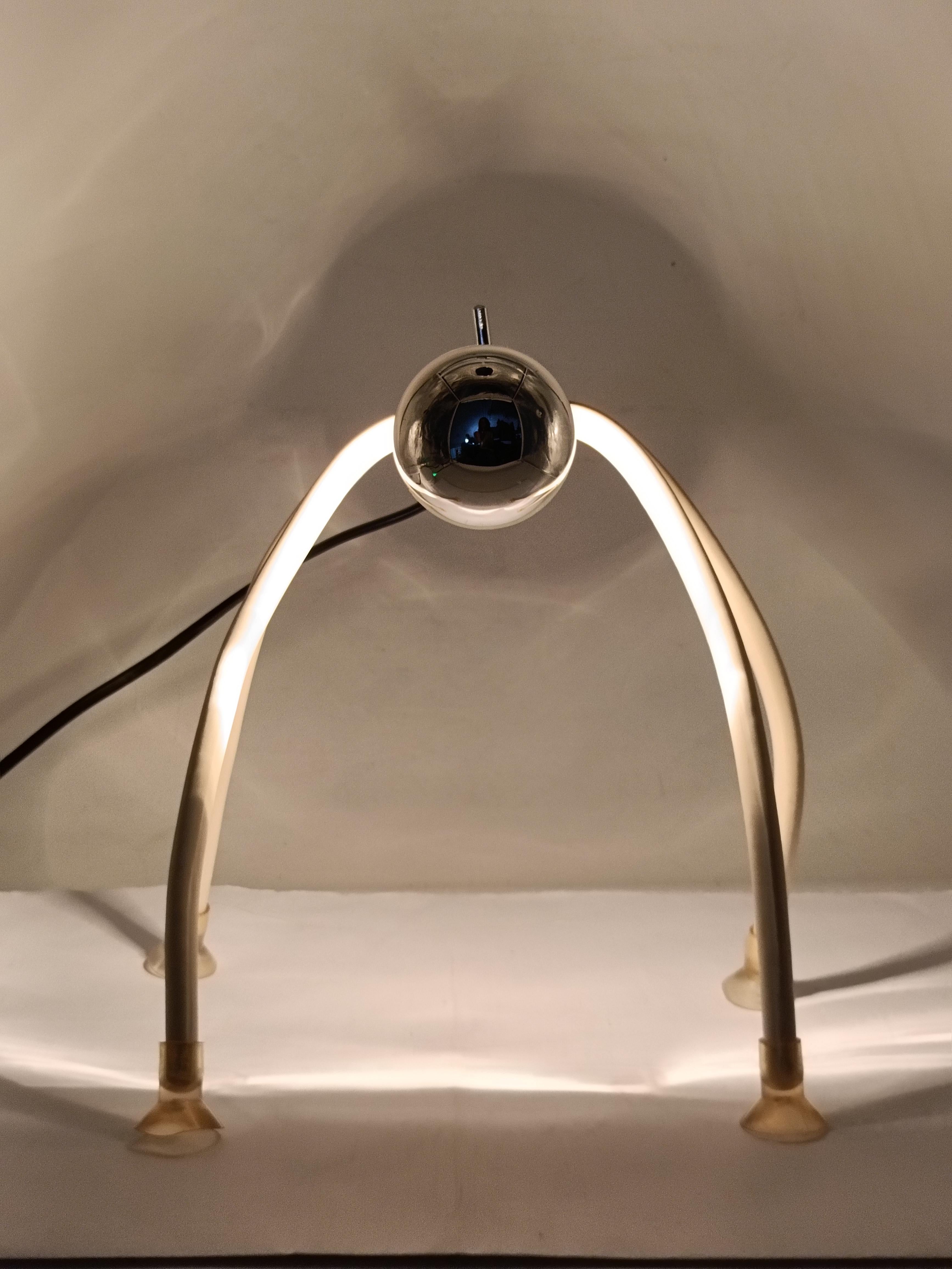 Late 20th Century Marco Ferrei et Carlo Bellini pour Luxo Lampe 'Eddy', Italie, années 1980 en vente