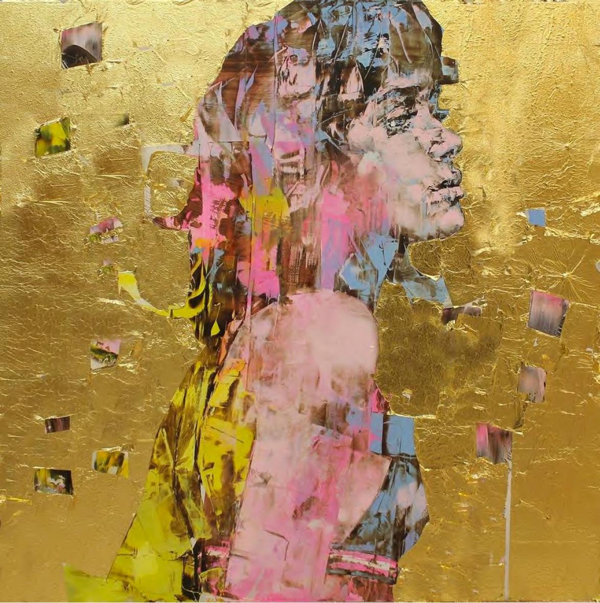 Marco Grassi Figurative Painting - The Di-Gold Experience 192