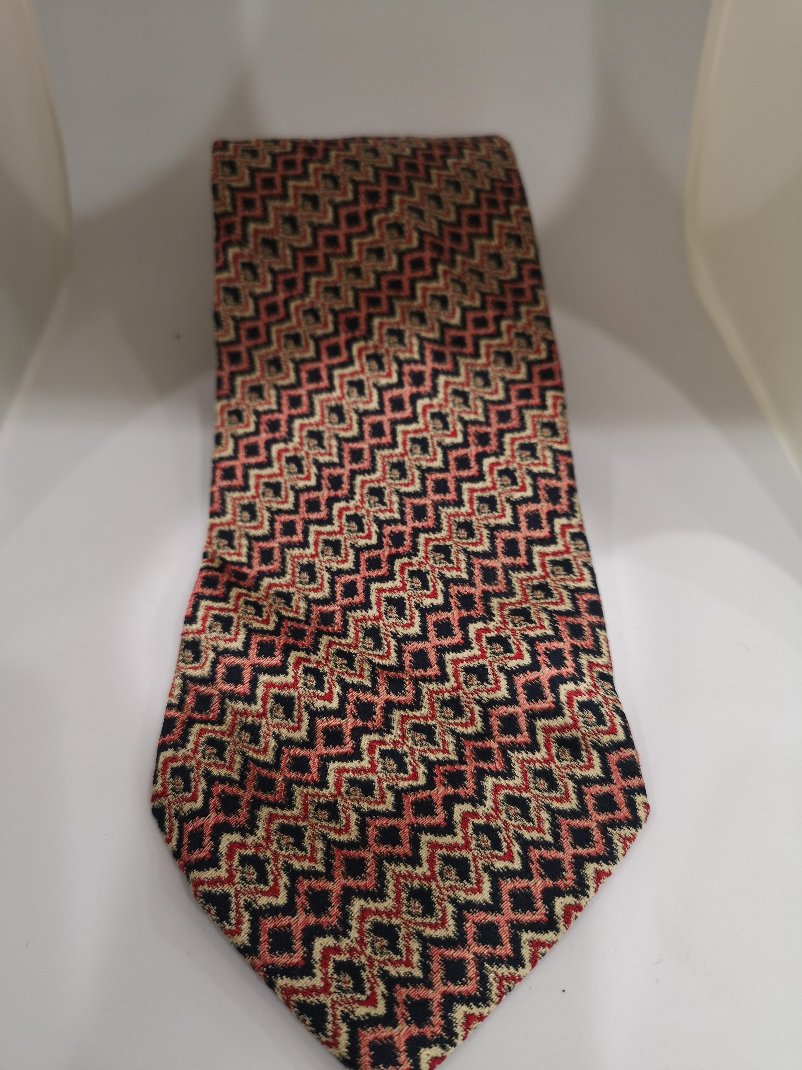 Marco Laurenti multicoloured silk tie In Good Condition In Capri, IT
