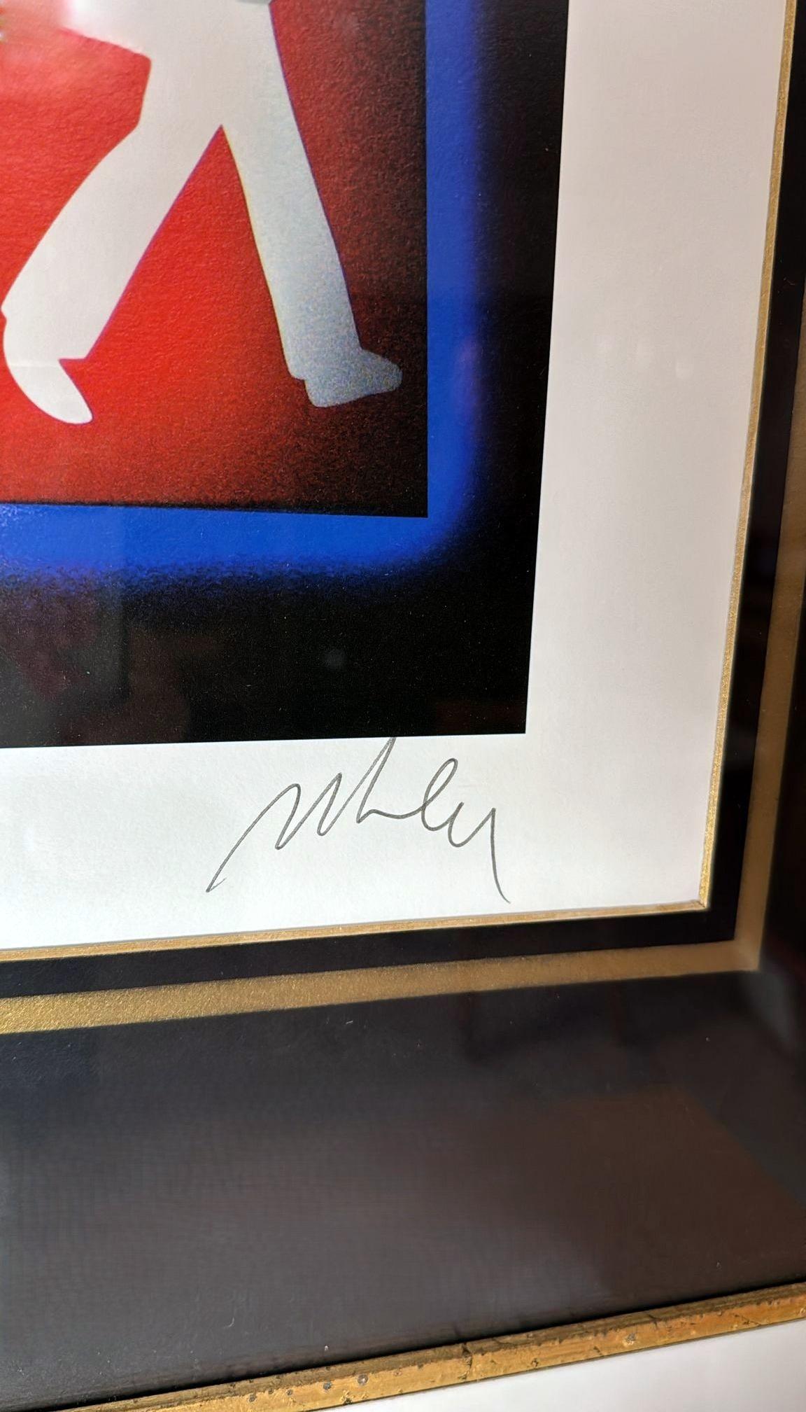 Marco Lodola Sérigraphie couleur sur papier, 