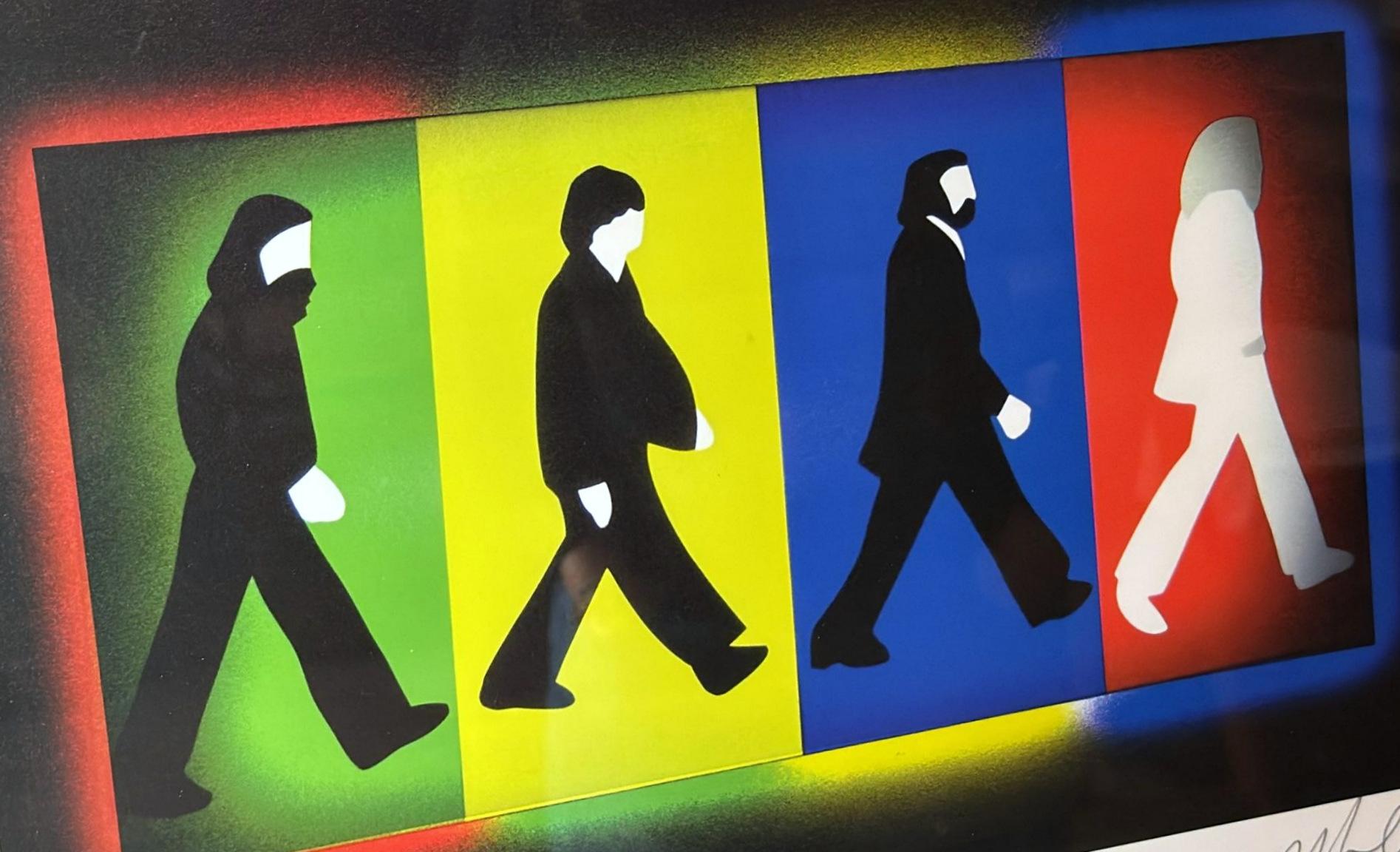 Marco Lodola Sérigraphie couleur sur papier, 