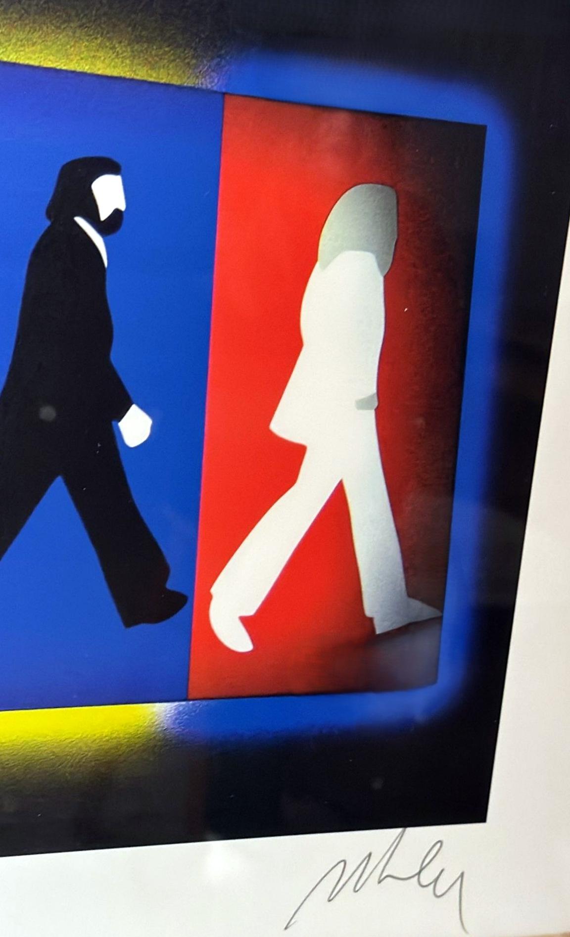 Marco Lodola Sérigraphie couleur sur papier, 