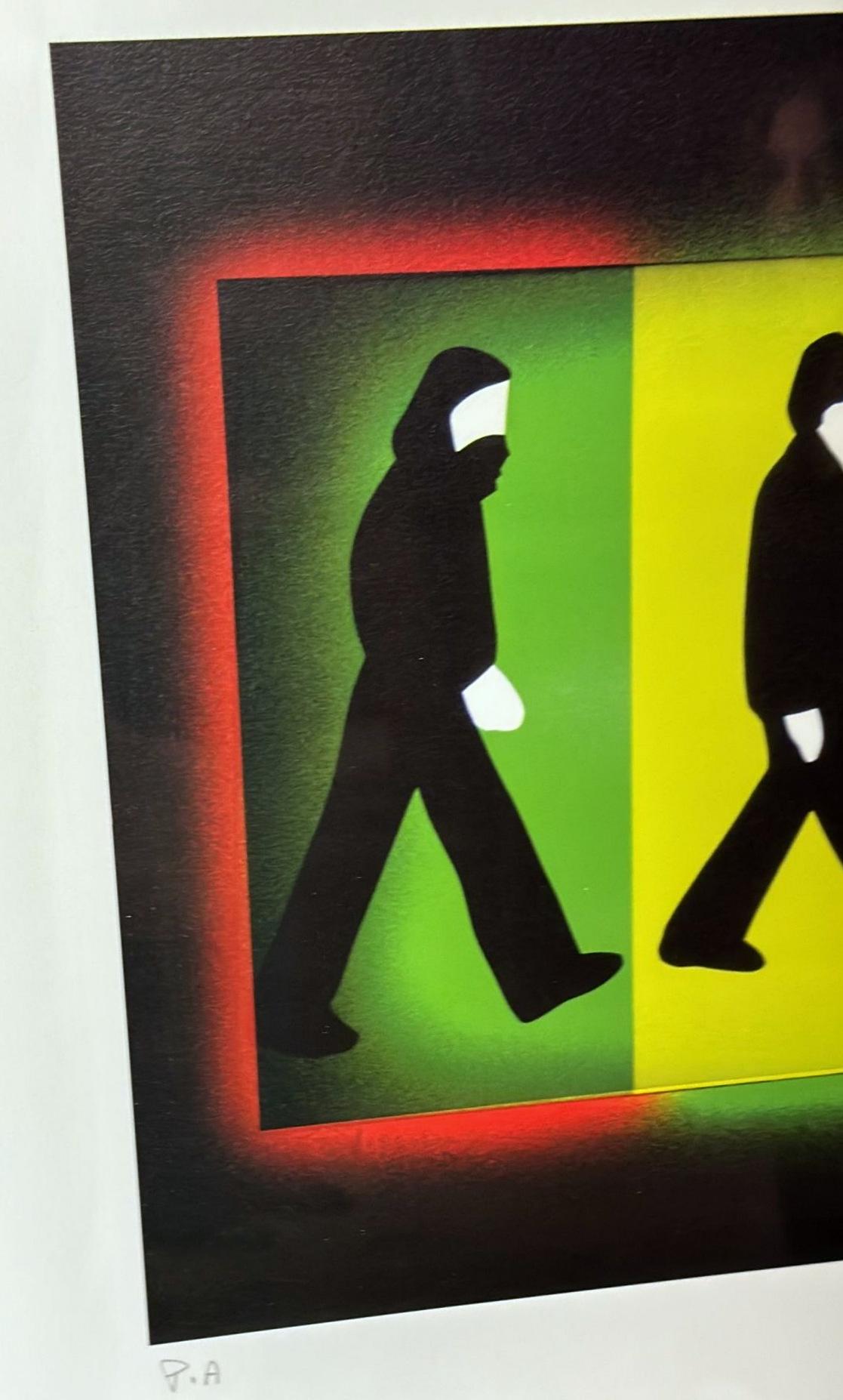 Marco Lodola Sérigraphie couleur sur papier, 