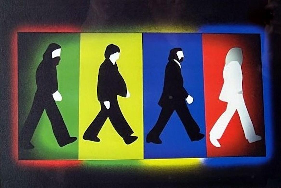 Marco Lodola Sérigraphie couleur sur papier, 