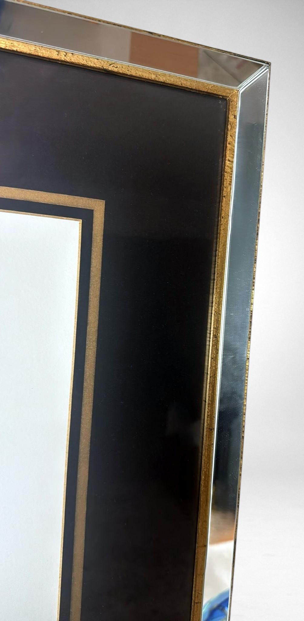 Marco Lodola Silkscreen On Paper (No. 28/70) In Mirrored Frame For Sale 11