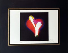 Marco Lodola Silkscreen On Paper (No. 28/70) In Mirrored Frame