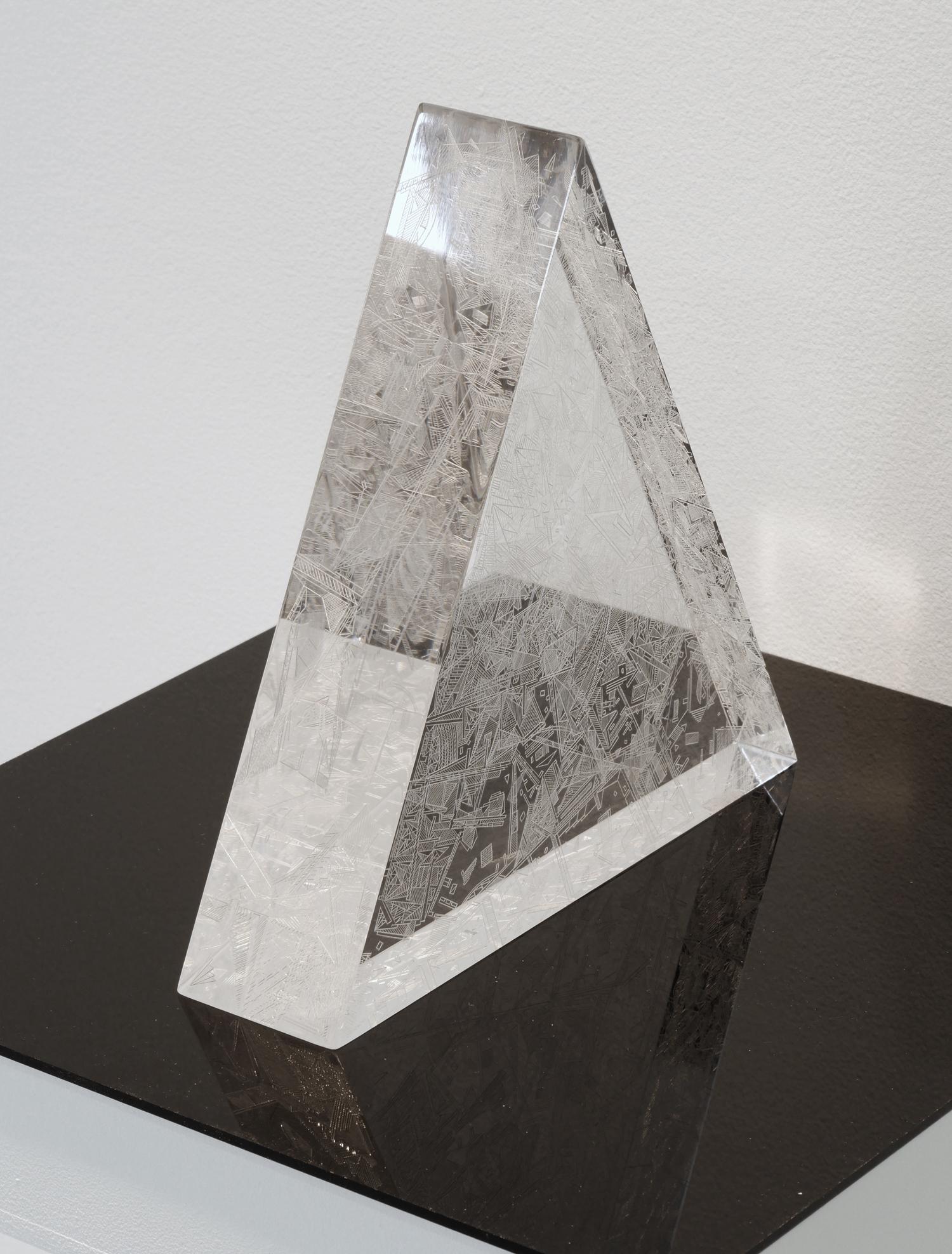 Marco Maggi Abstract Sculpture - Frozen Quadrant