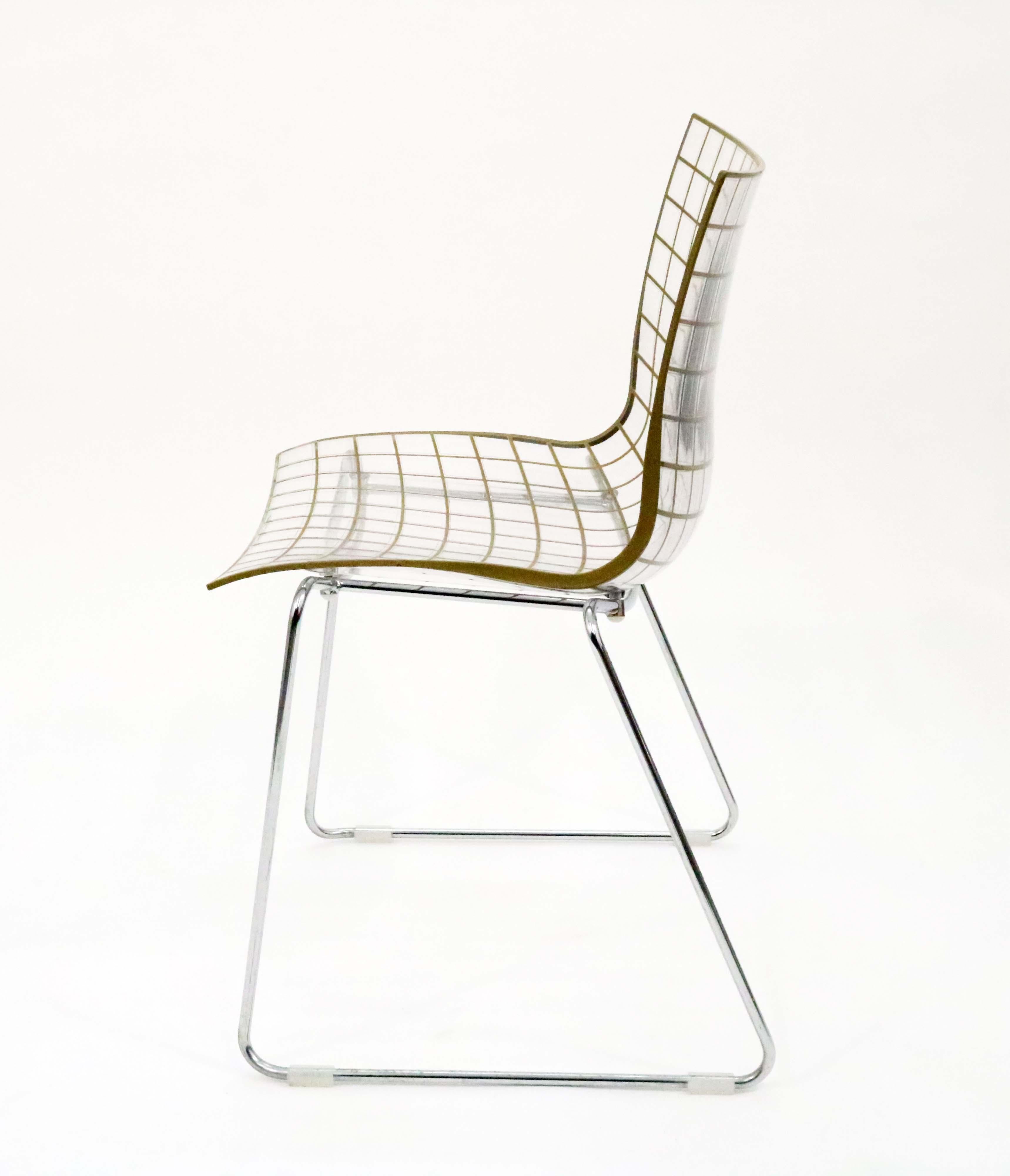 Post-Modern Marco Maran X3 Chairs for Knoll, Set of 4 For Sale