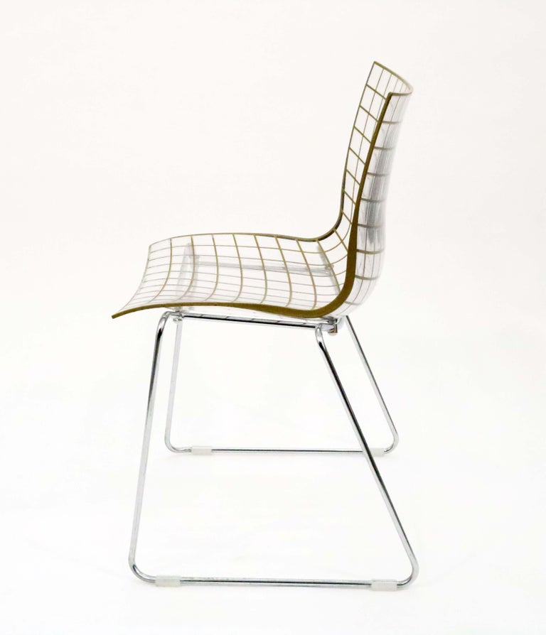 American Marco Maran X3 Chairs for Knoll, Set of 4 For Sale