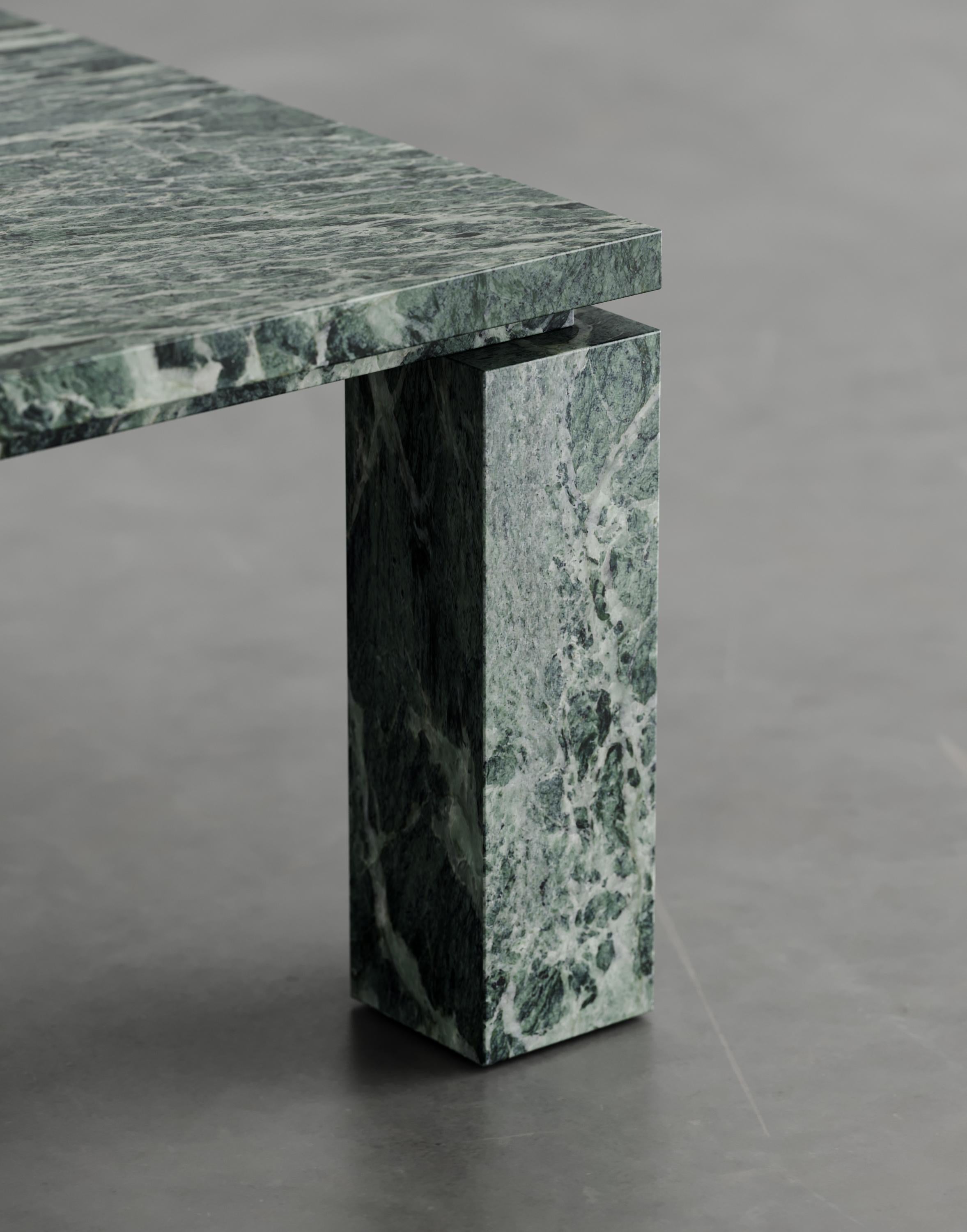 British MarCo Marble Coffee Table by Agglomerati For Sale