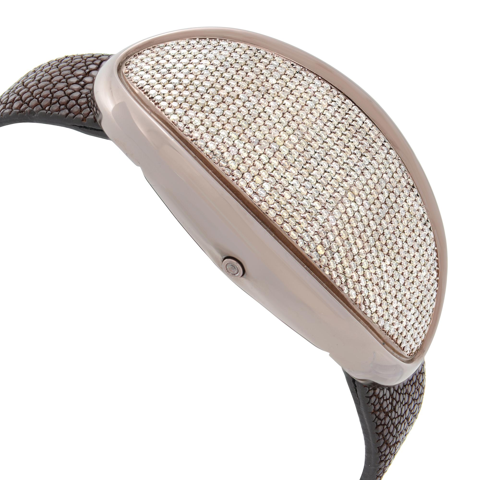 diamond digital watch