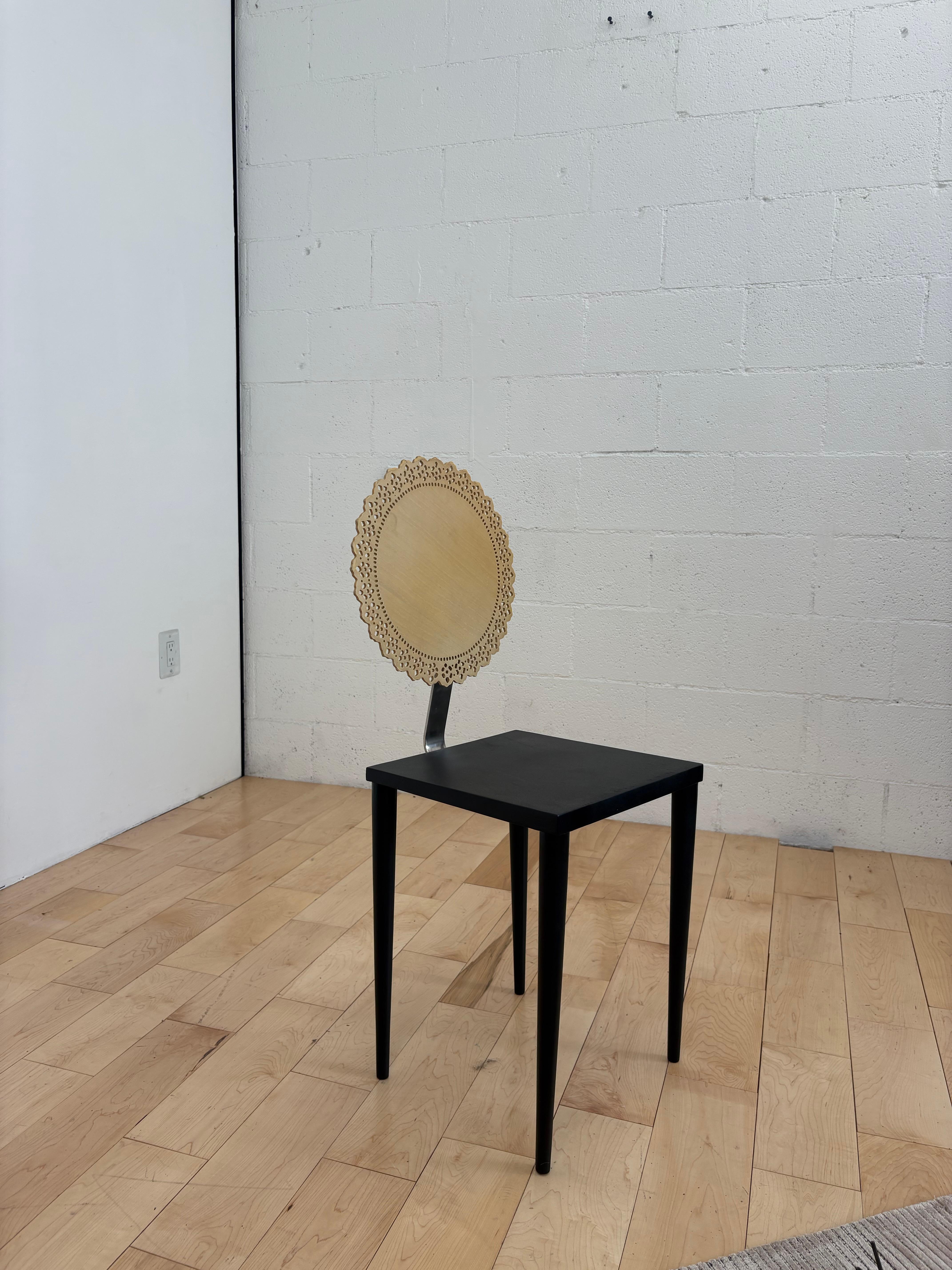 Silla 'Tatlim' de Marco Mencacci para Sawaya & Moroni, años 90 - Escultura italiana en Bueno estado para la venta en Los Angeles, CA