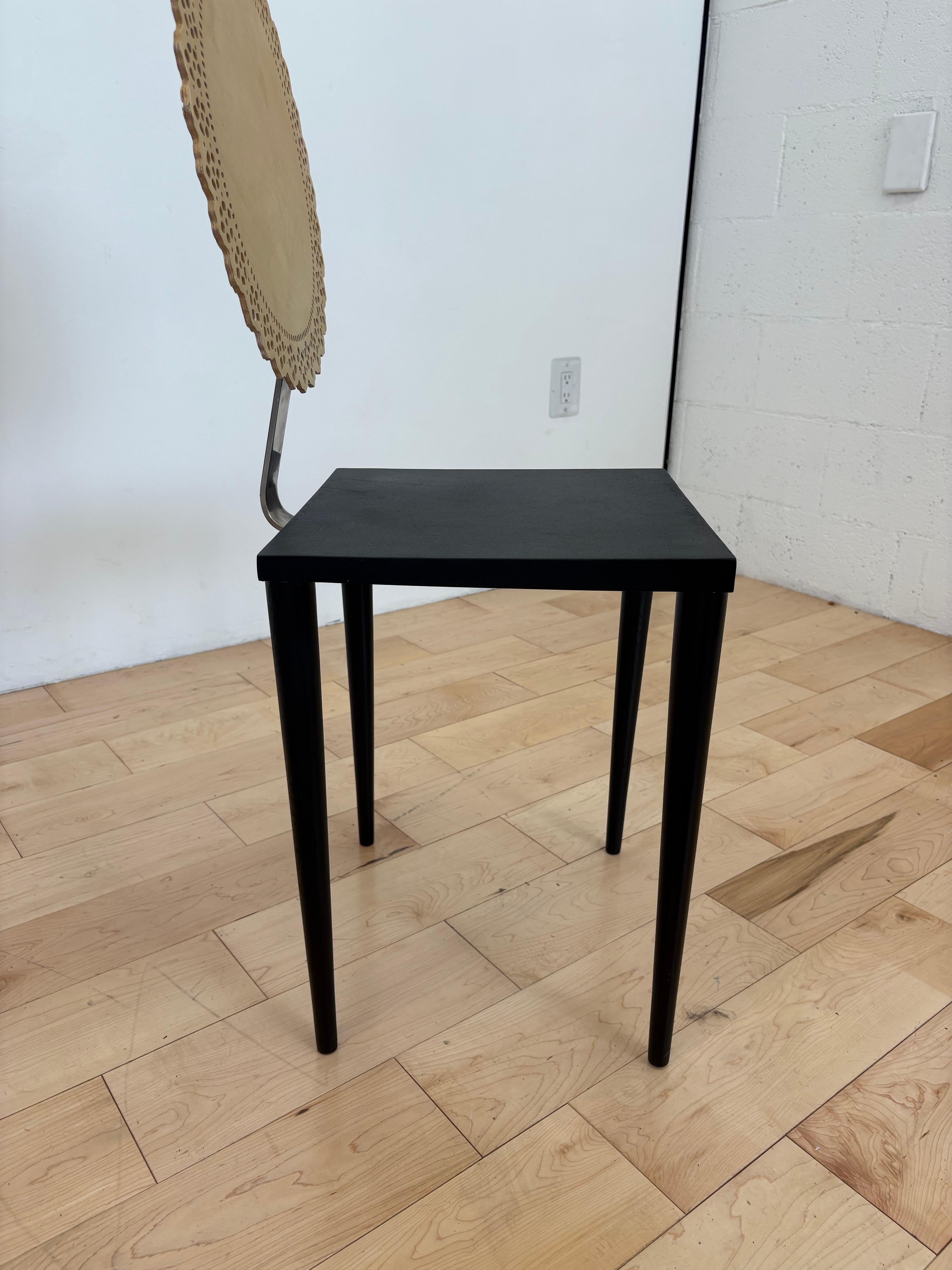 Silla 'Tatlim' de Marco Mencacci para Sawaya & Moroni, años 90 - Escultura italiana en venta 1