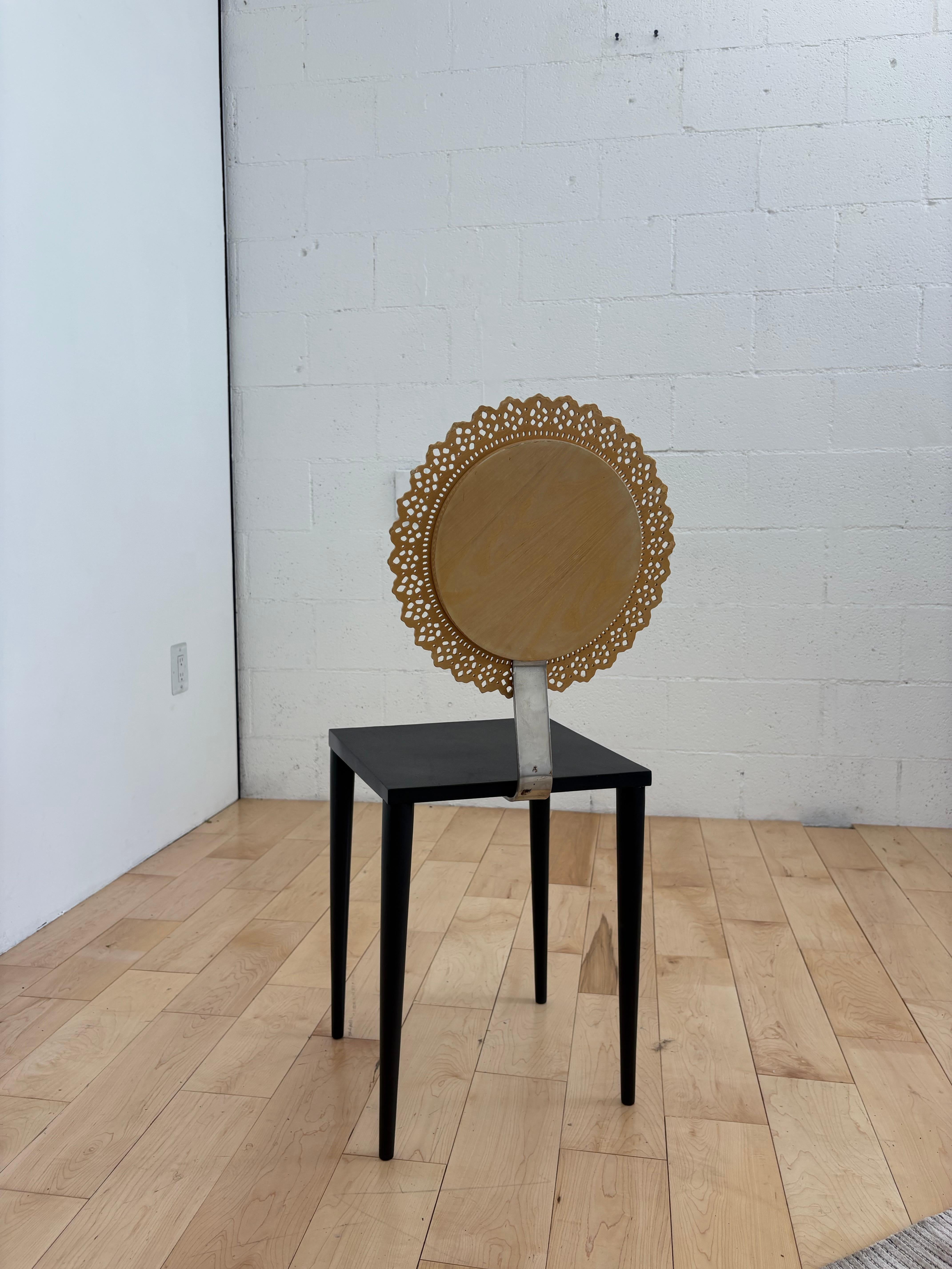 Silla 'Tatlim' de Marco Mencacci para Sawaya & Moroni, años 90 - Escultura italiana en venta 2
