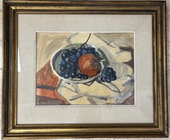 Oil on panel by Marco Novati "Still Life," Italy, 1960