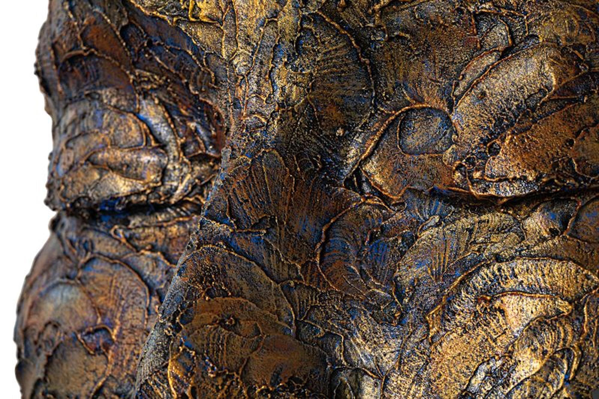 Marco Olivier is a renowned South African artist and owner of a bronze foundry in Cape Town. He is widely known for his original art in resin and bronze, which is recognized for its unique texture and painting effects. Despite the challenges he has