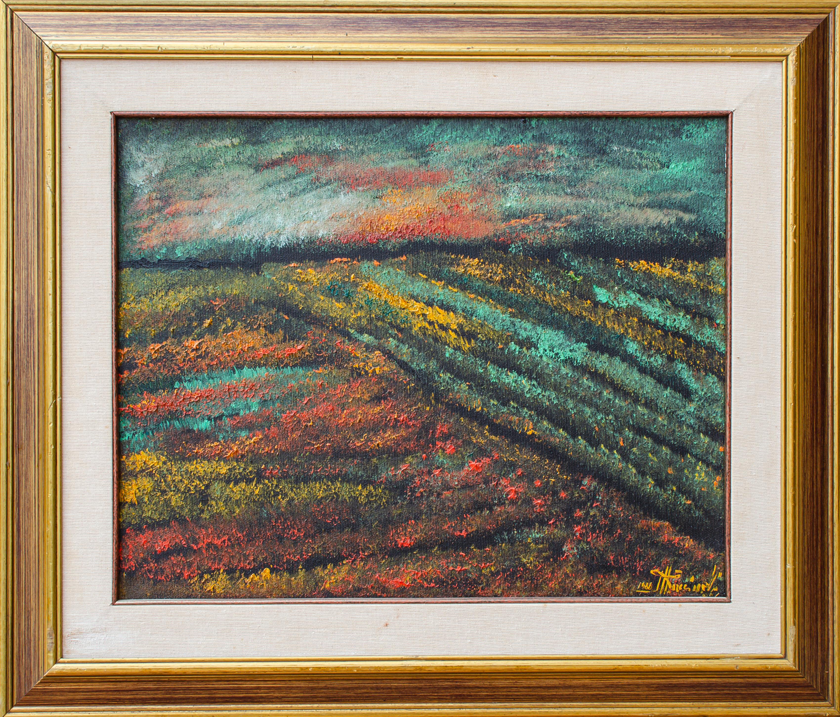Toskanische Landschaft von Marco Puccinelli im Angebot 1
