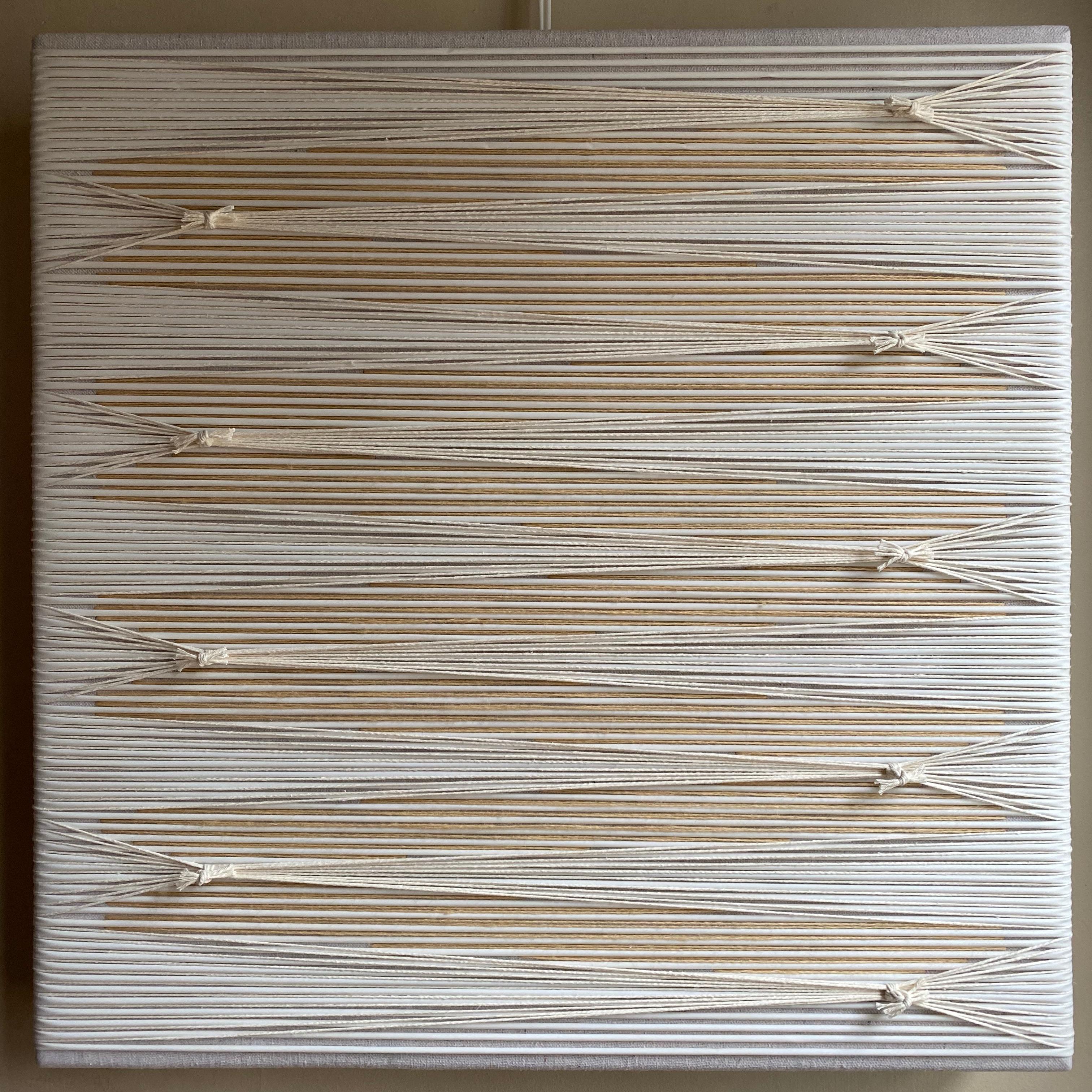 Commission Work
24x24inches
Contemporary Art, Textile
Wool, cotton and plastic

About the artist
I began using threads due to the memory of an early age image; I was 3 or 4.  In 1978, the year I was born, my father made 3 pieces of art on pressed