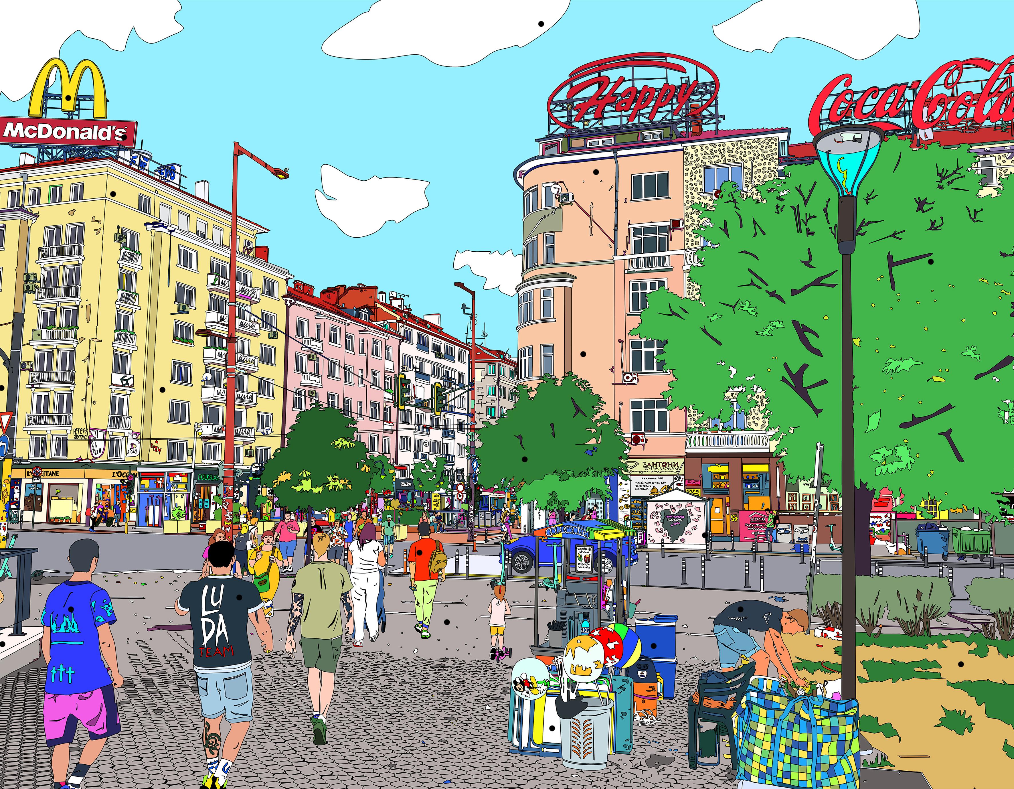 Italian Contemporary Art by Marco Santaniello - Sofia Advertisement