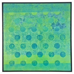 Marco Schidli "Puntos" A483 Pintura abstracta, acrílico sobre lienzo 2019