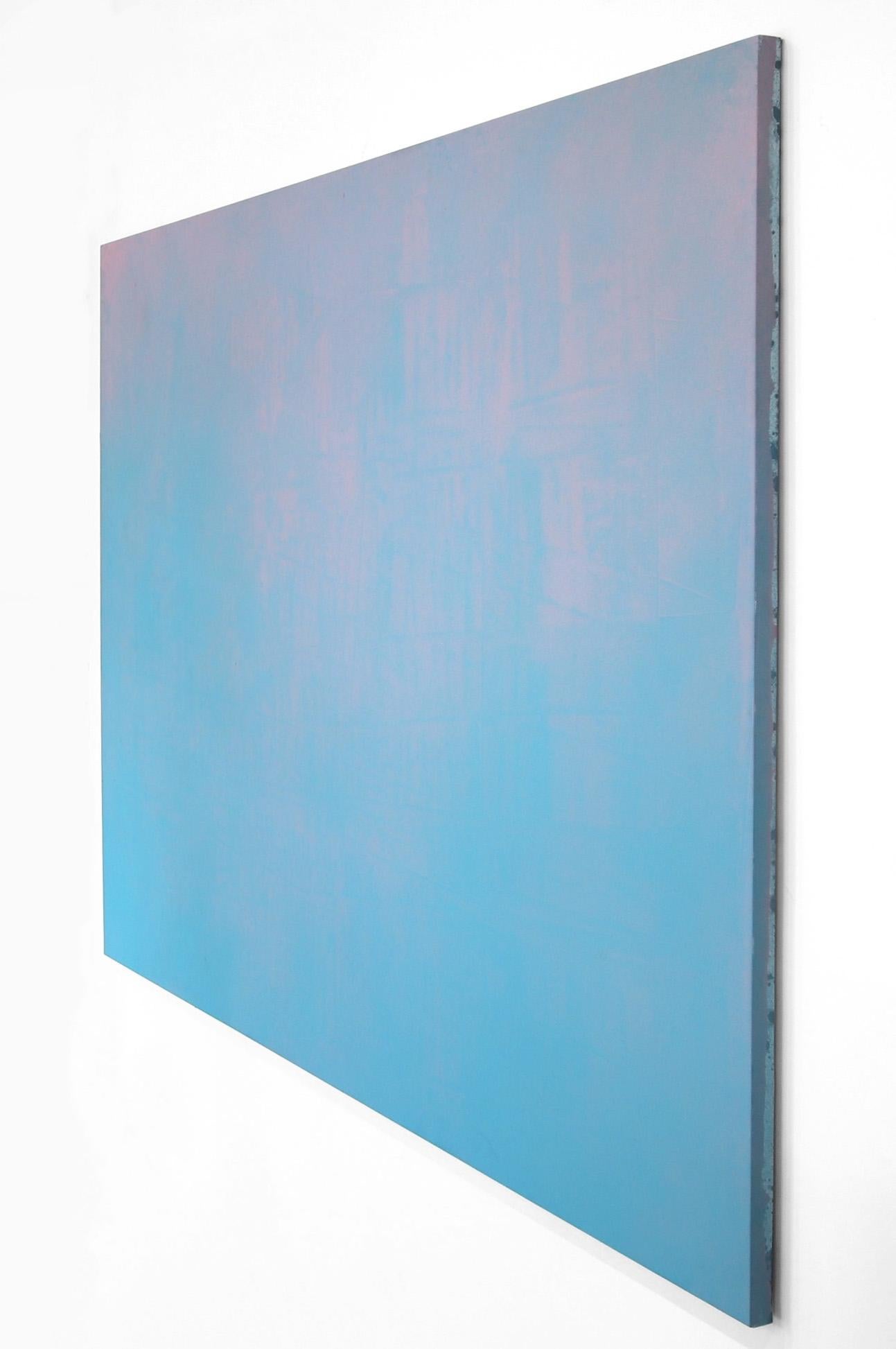 A 822 - Oversized Big Canvas Artwork Large Blue Original Abstract Painting For Sale 2