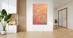 A636 - Big Canvas Art Large Colorful Original Abstract Painting