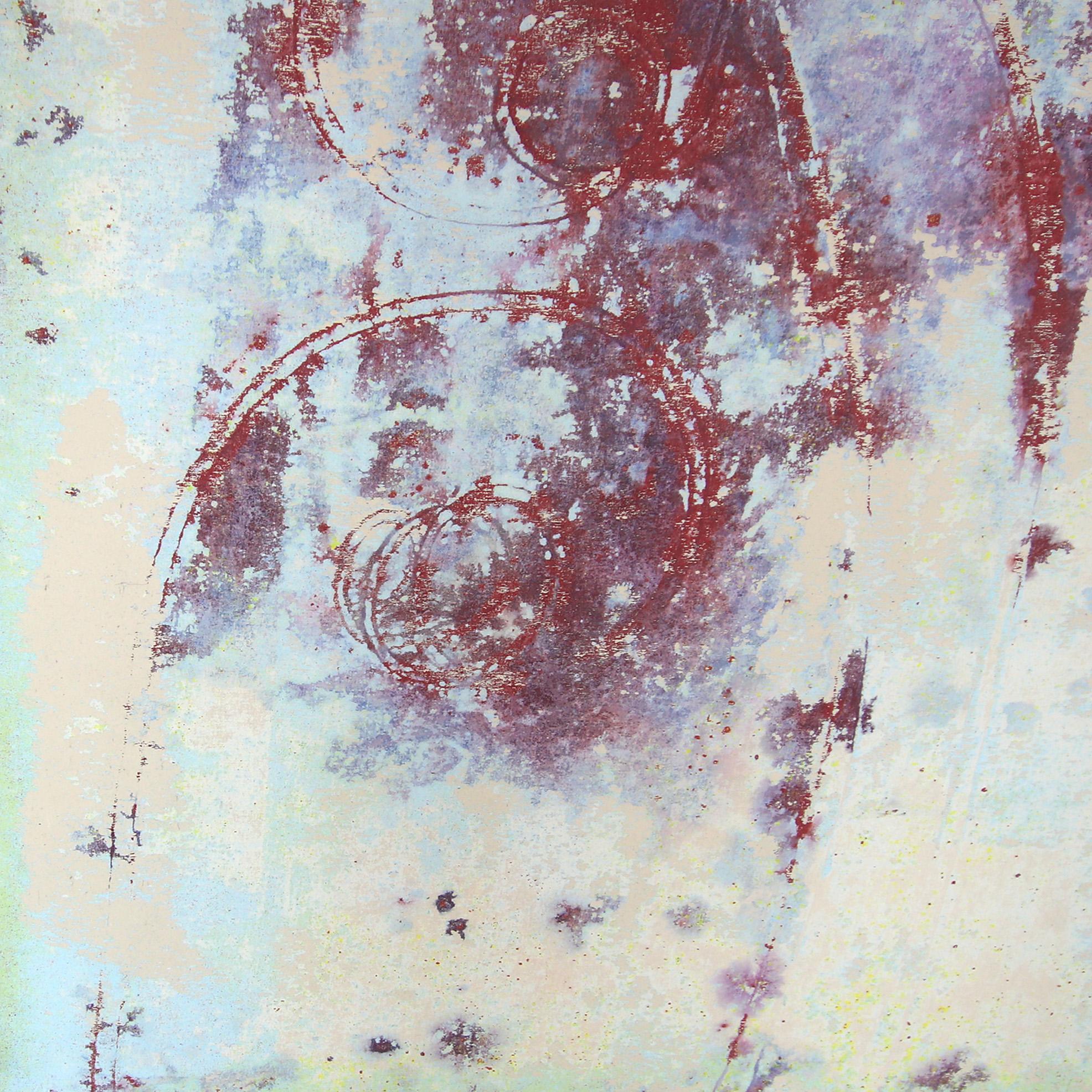 A807 - Large Scale Soft Minimalist Contemporary Color Field Abstract Painting For Sale 3