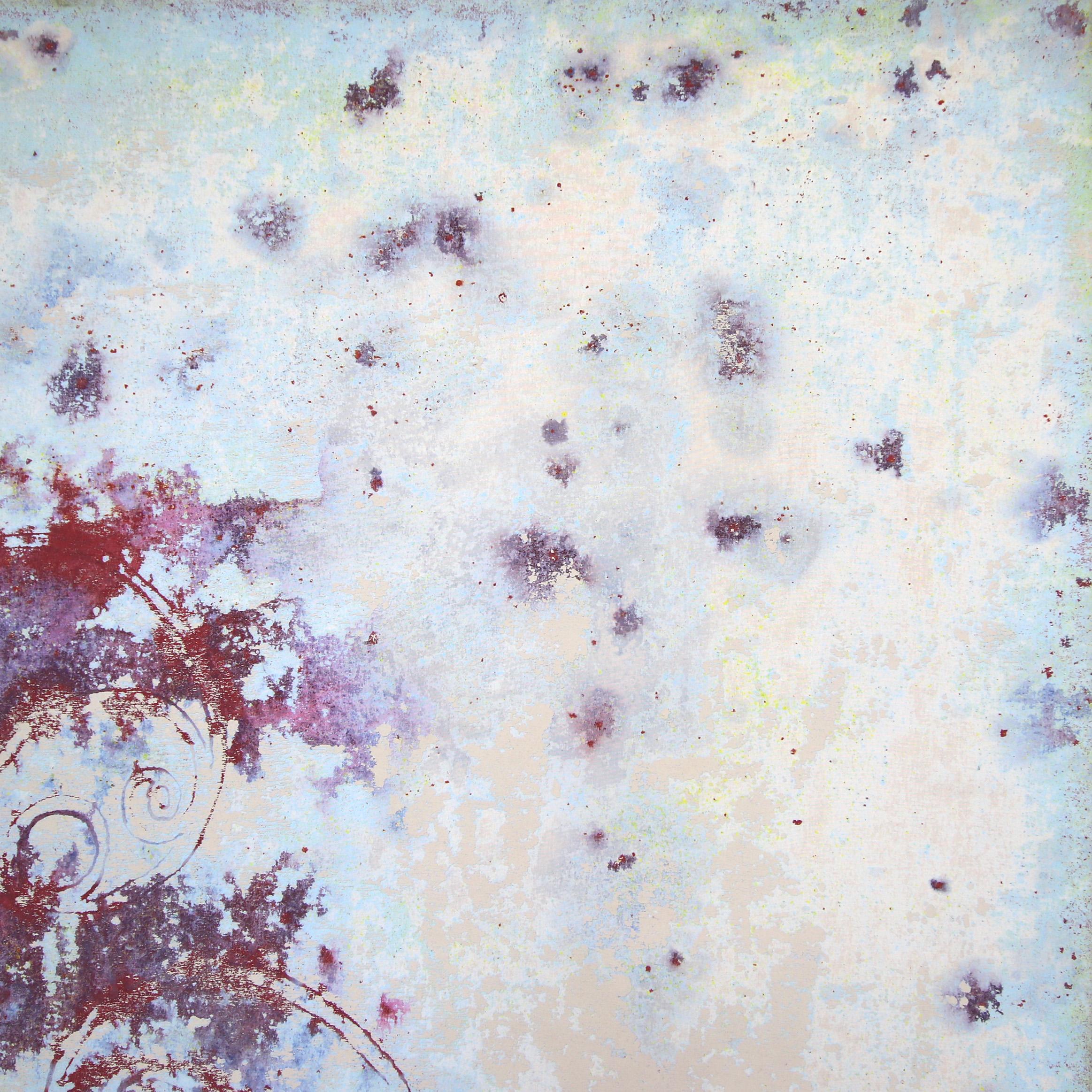 A807 - Large Scale Soft Minimalist Contemporary Color Field Abstract Painting For Sale 6