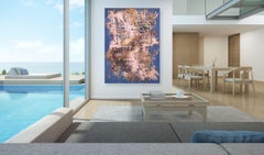 A870 - Original Large Scale Minimalist Contemporary Expressive Abstract Painting