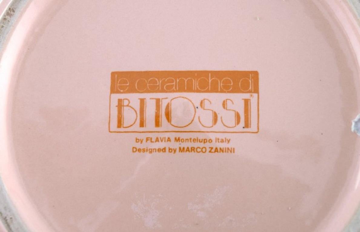 Marco Zanini for Bitossi, Large Vase in Glazed Ceramics, Italian Design For Sale 4