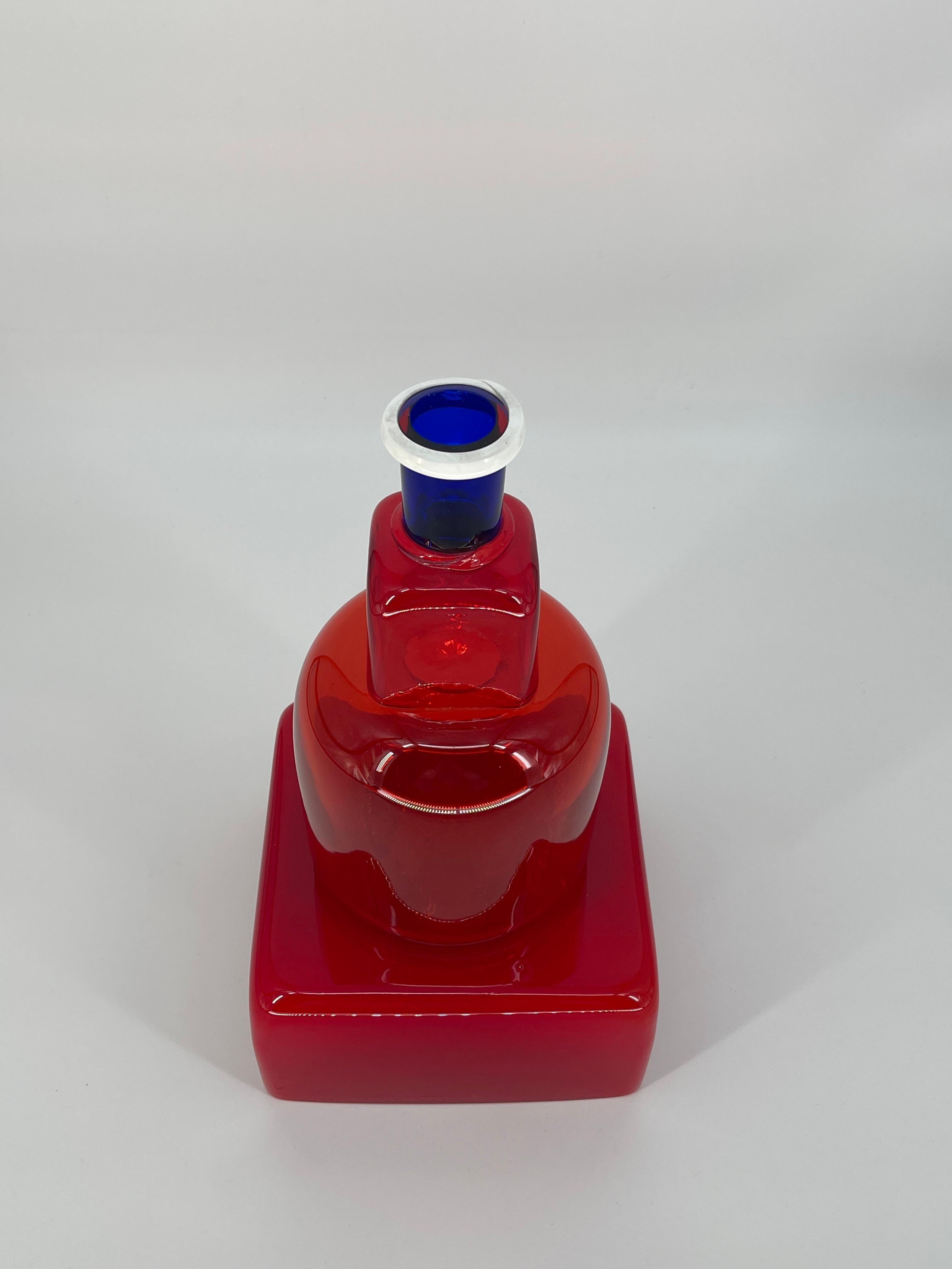 italien Vase Kita de Marco Zanini pour Memphis par Toso Vetri d'arte Provo d'autore en vente