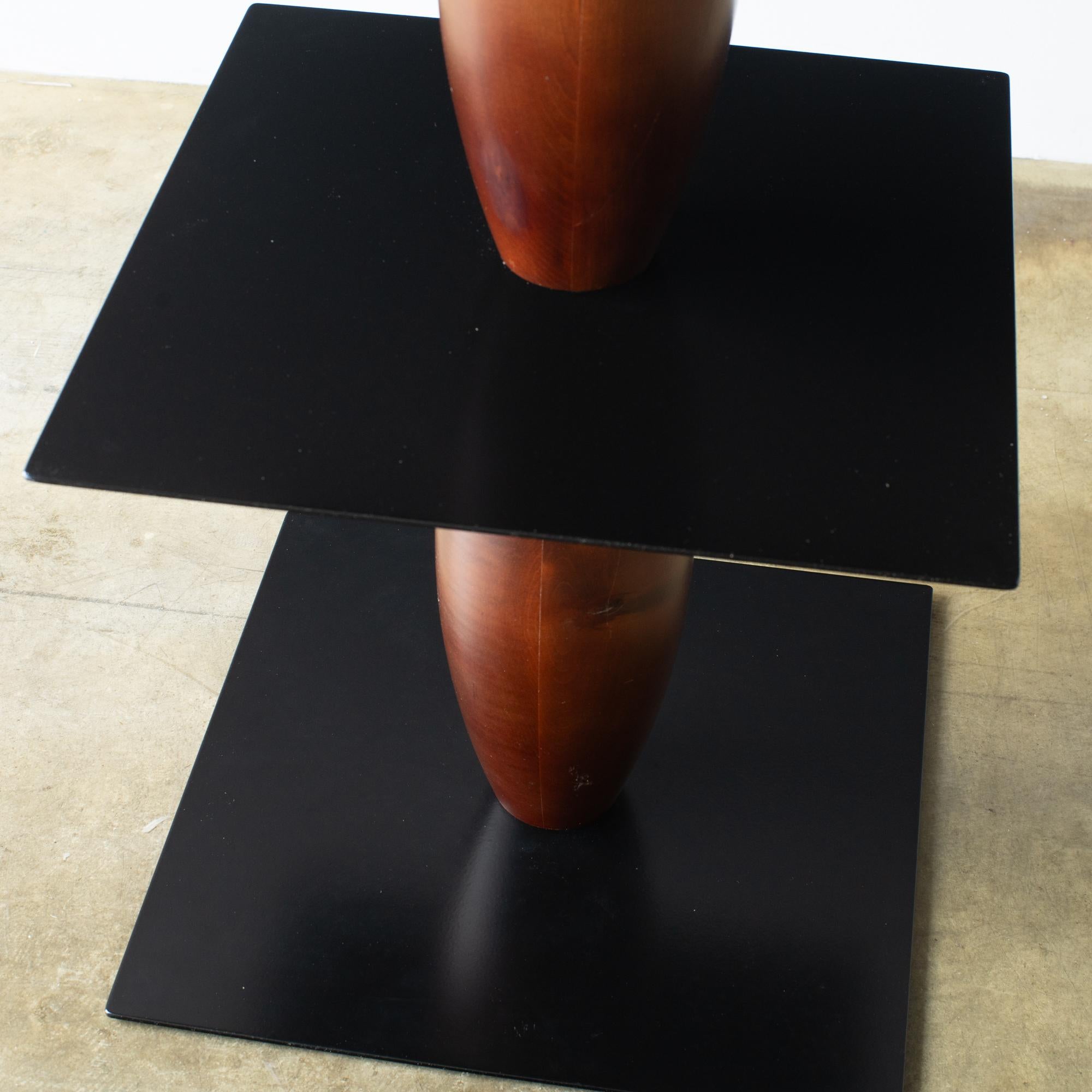 Marco Zanini Zanzibar side table black In Good Condition For Sale In Shibuya-ku, Tokyo