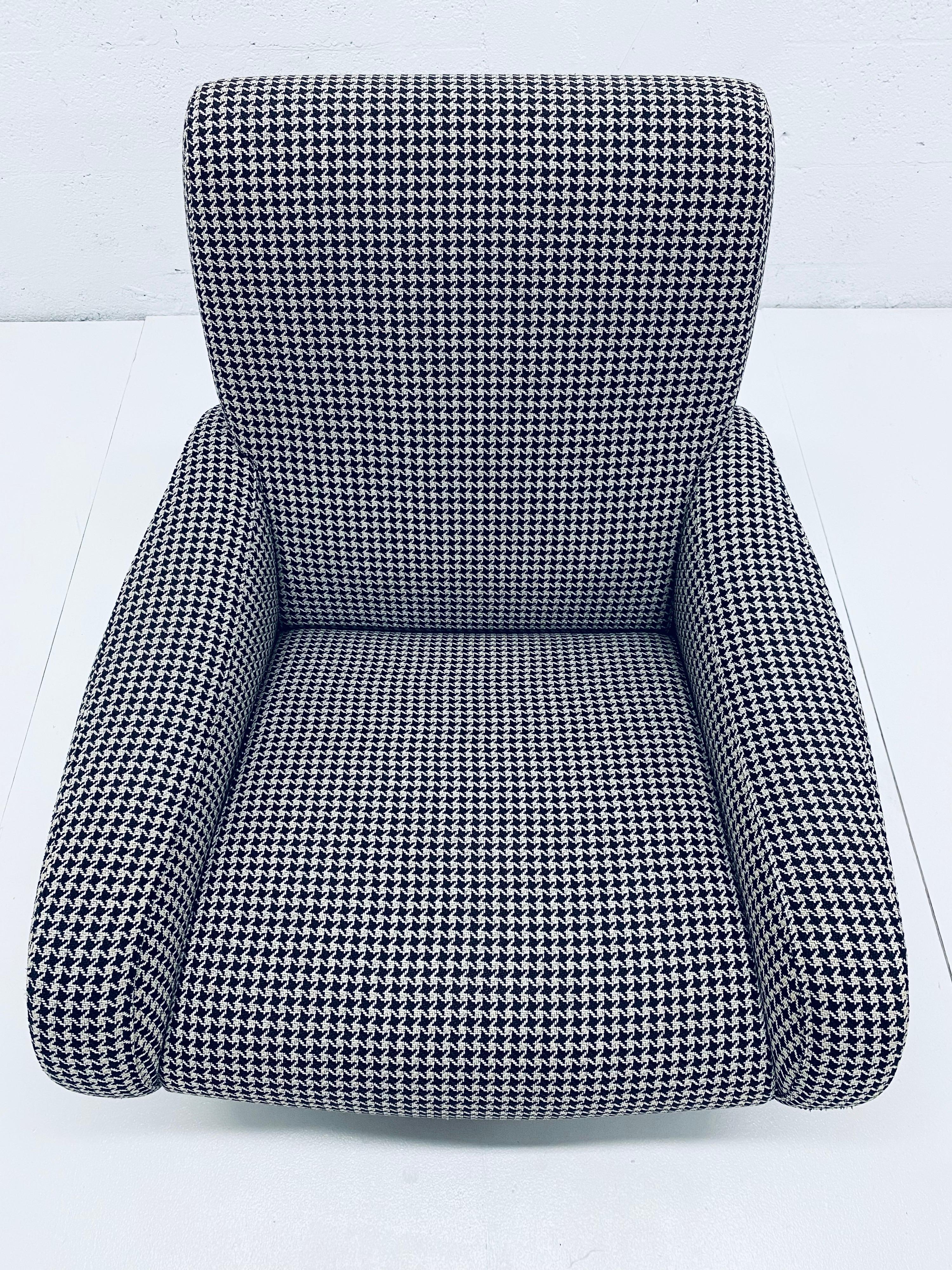Mid-Century Modern Marco Zanuso 720 Lady Chair for Arflex with Custom Upholstery