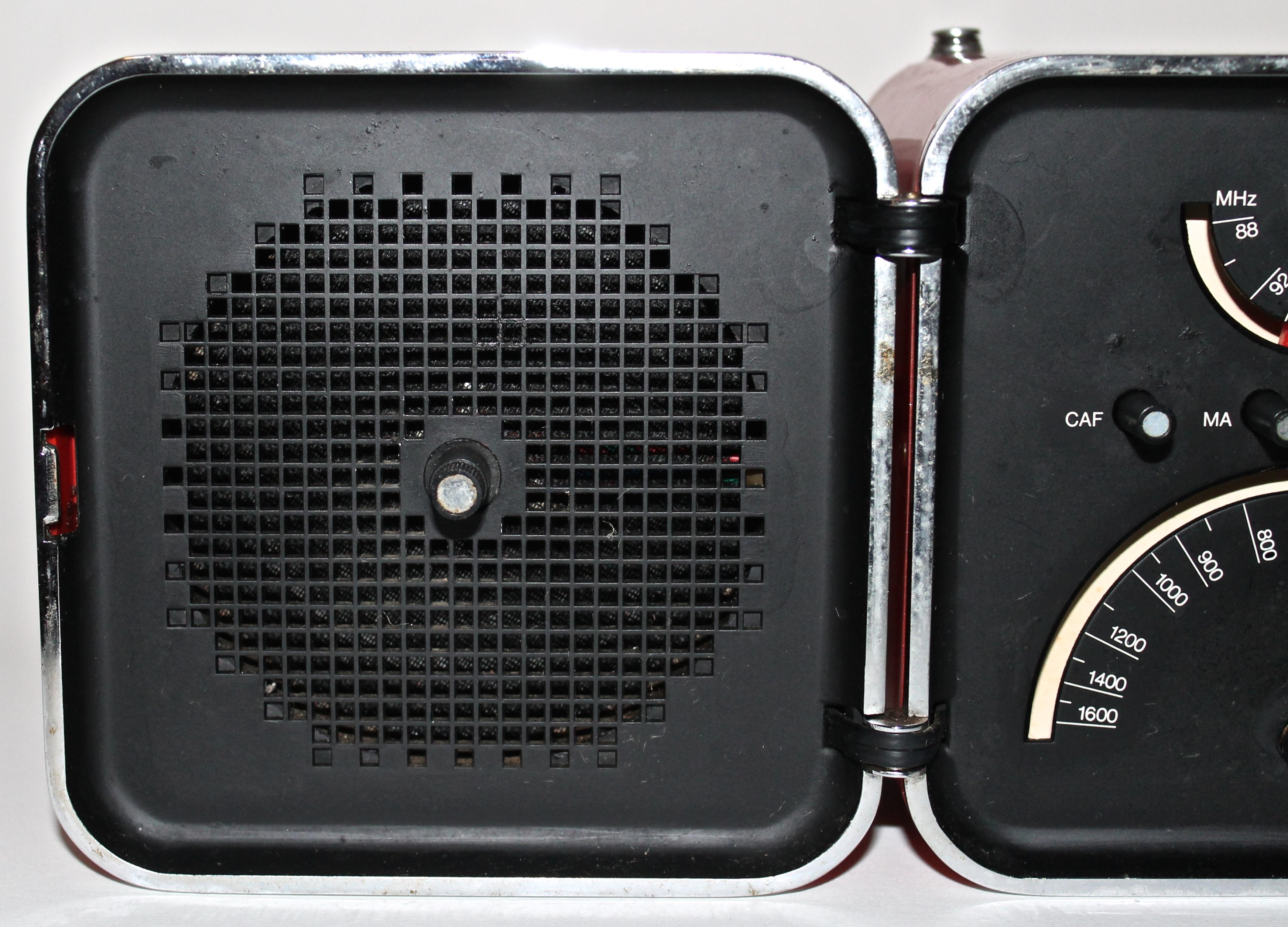 Plastic Marco Zanuso and Richard Sapper Brionvega TS52 Radio For Sale