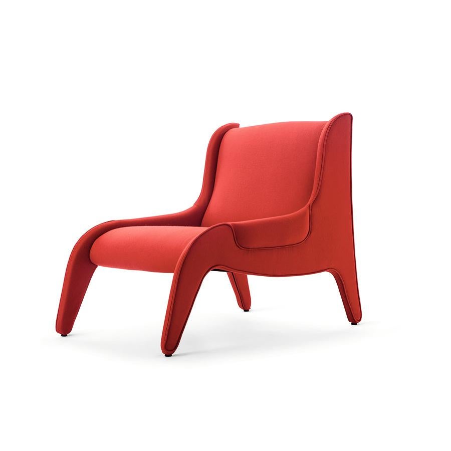 Armchair designed by Marco Zanuso in 1949, relaunched in 2015.
Manufactured by Cassina in Italy.

Antropus was created at the end of the 1940s when Marco Zanuso was commissioned to design the sets for the Italian-language version of Thornton