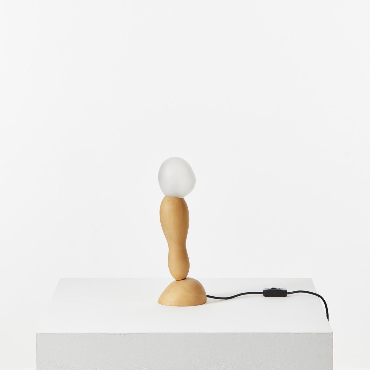 Post-Modern Marco Zanuso Attr. Prototype Memphis Era, Postmodern Table Lamp, Italy, 1980s