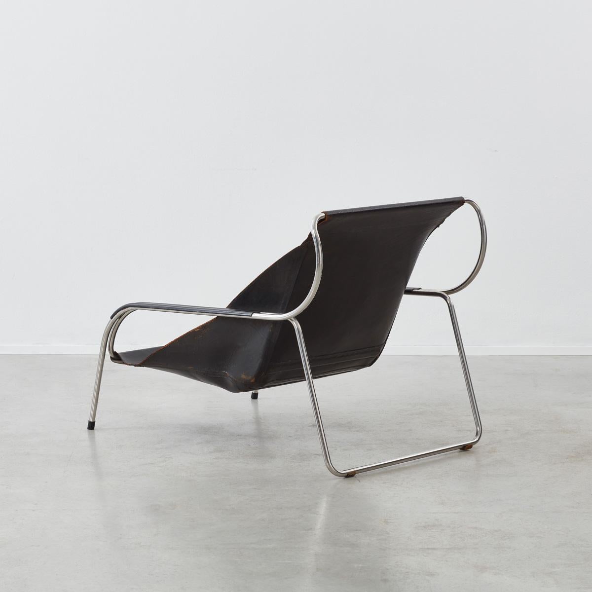 Mid-20th Century Marco Zanuso First Edition Maggiolina Armchair for Zanotta, Italy, C1950