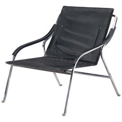 Marco Zanuso for Arflex 'Fourline' Chair in Leather 